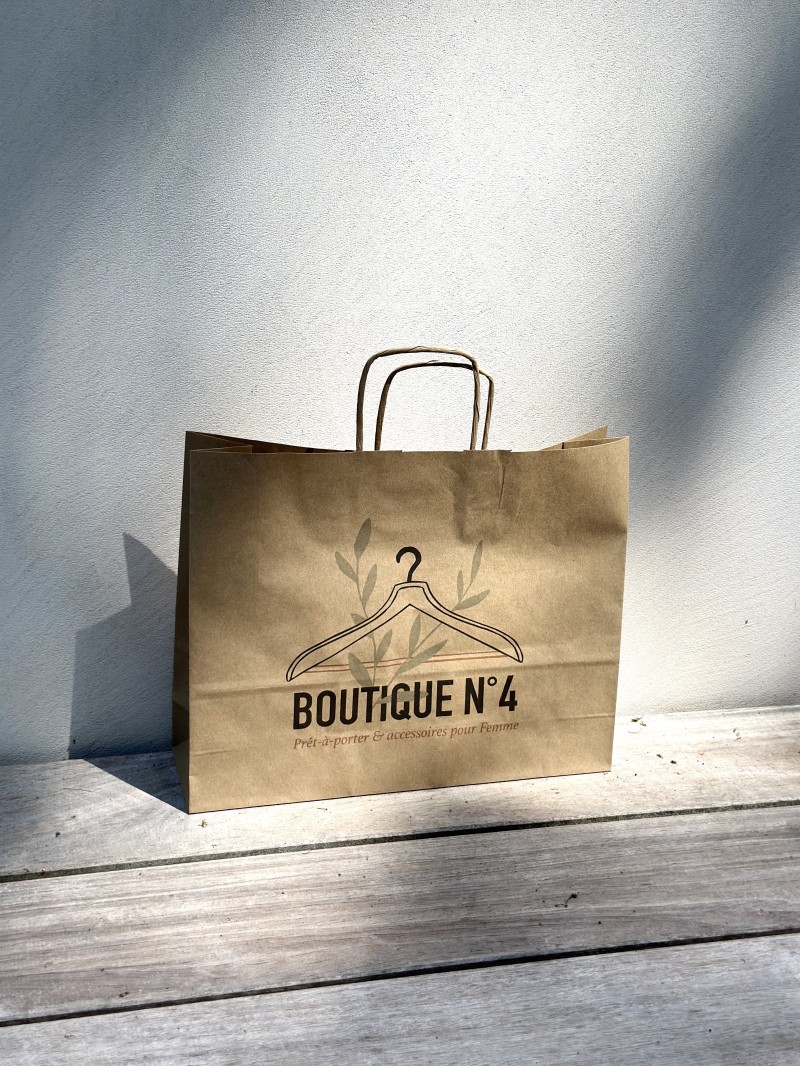 Kraft Bag M Horizontal – Practical, Pro & Customizable