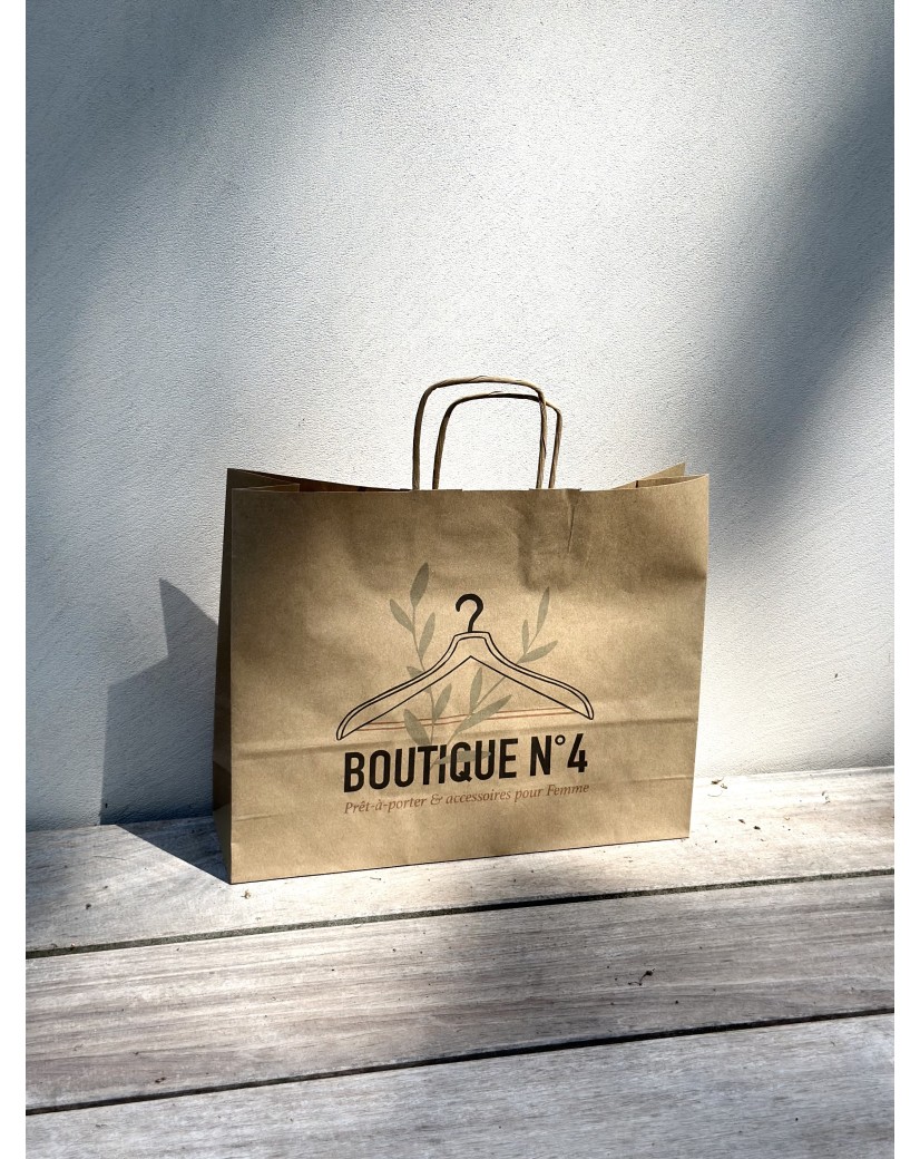 Kraft Bag M Horizontal – Practical, Pro & Customizable