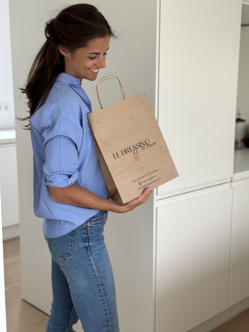 Kraft bag M – Eco-friendly, customizable & ready to ship!