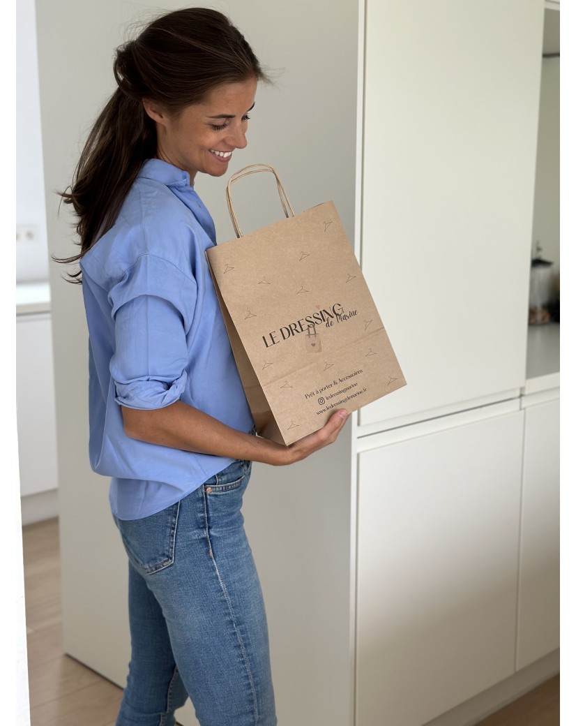 Kraft bag M – Eco-friendly, customizable & ready to ship!