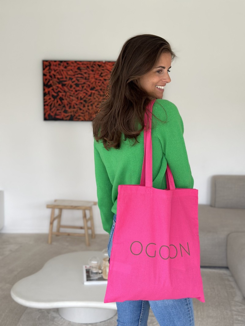 Tragetasche PARIS - FUCHSIA (38x42 cm)