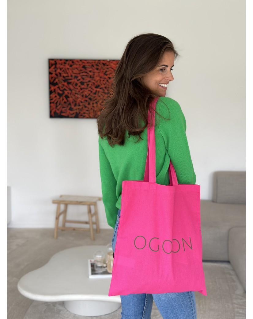 Tragetasche PARIS - FUCHSIA (38x42 cm)