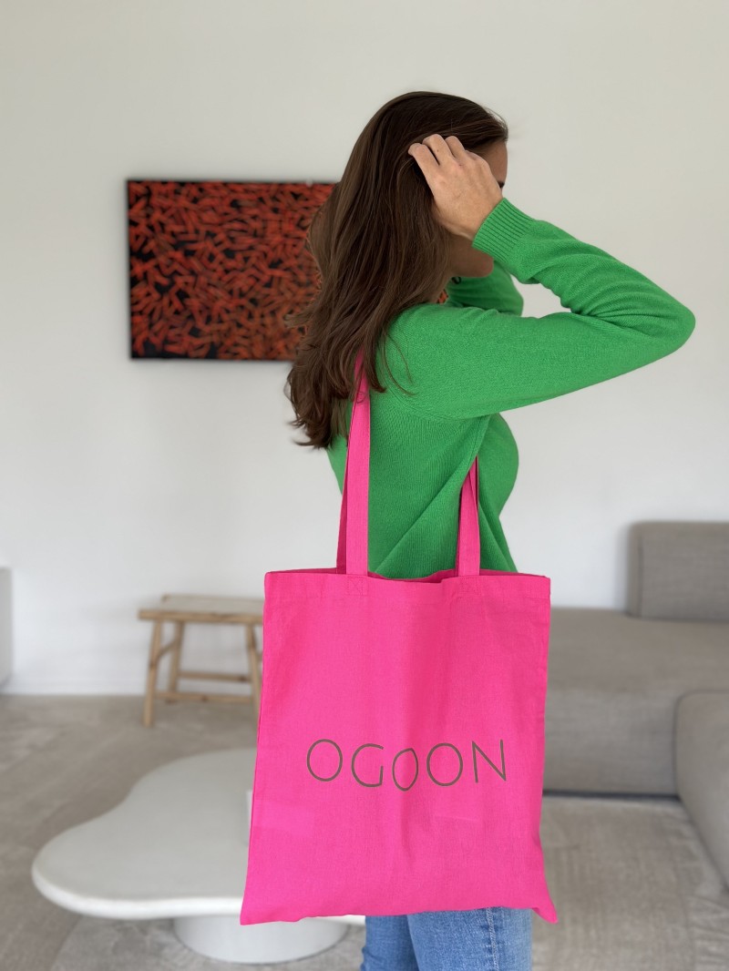 Tragetasche PARIS - FUCHSIA (38x42 cm)