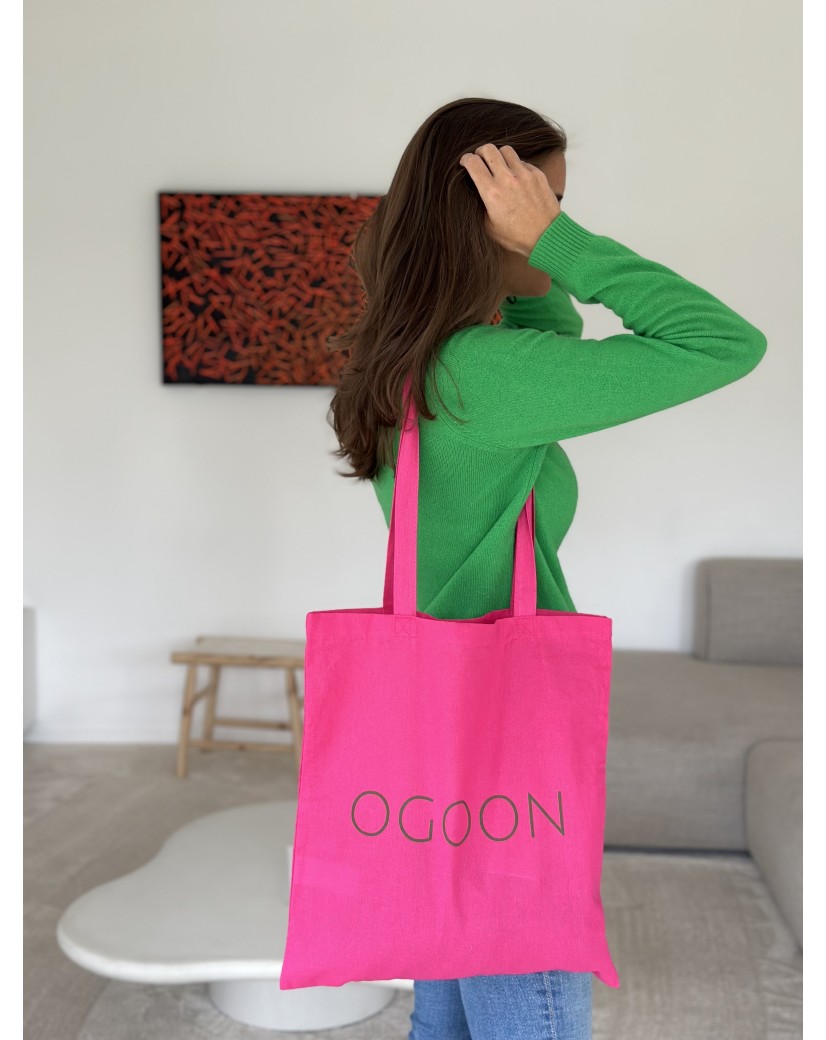 Tragetasche PARIS - FUCHSIA (38x42 cm)