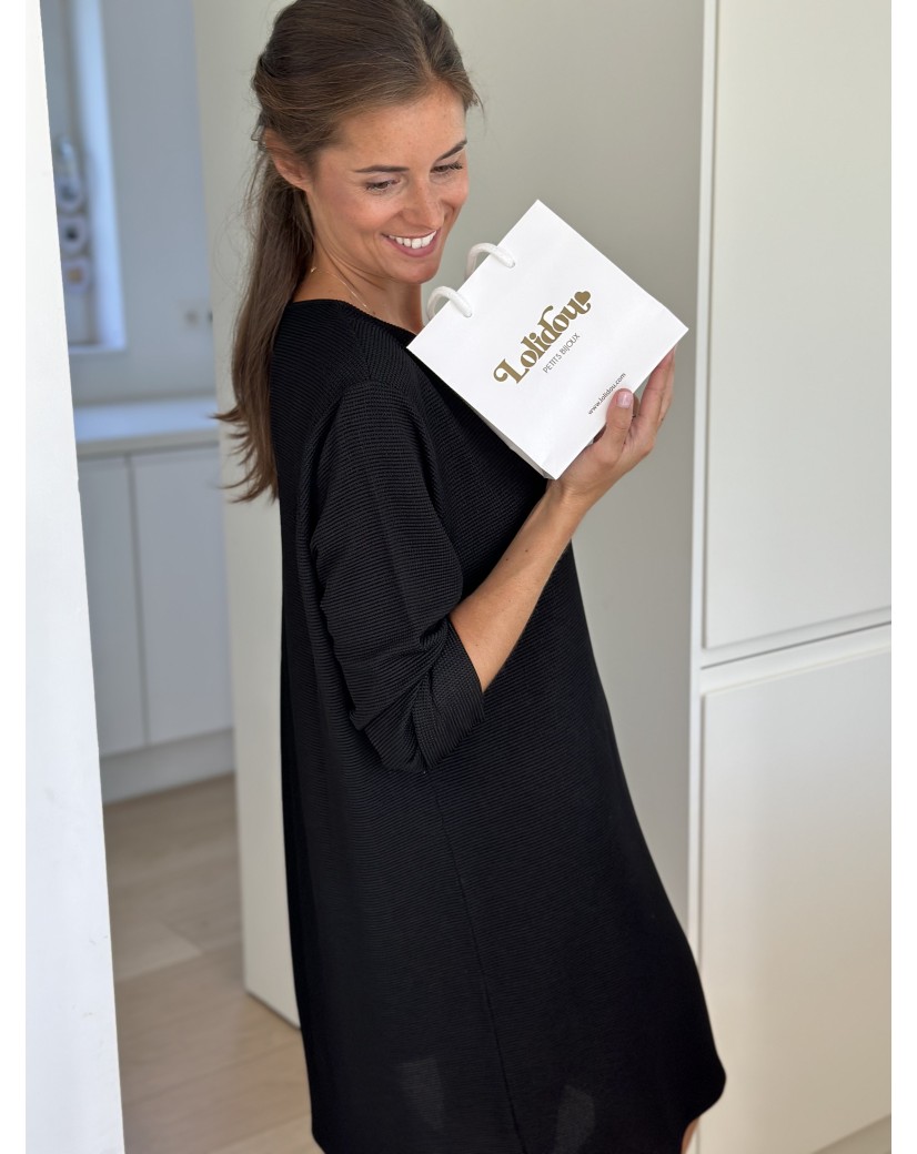 Luxury paper bags - White XS - Drawstring handles
