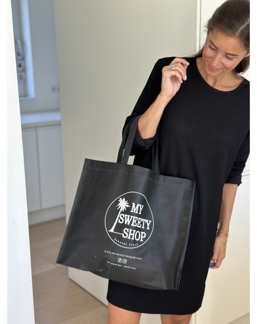 TASCHE MARSEILLE SCHWARZ MITTELFORMAT