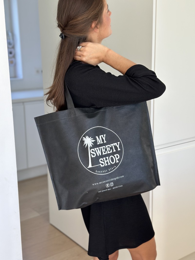 TASCHE MARSEILLE SCHWARZ MITTELFORMAT