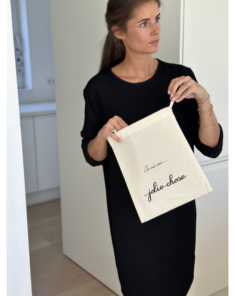 Personalized pouch - Natural L