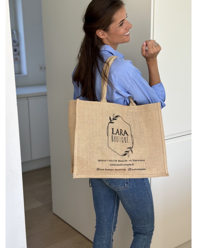 Pack sac toile de jute et tote bag (FRAIS DE PORT OFFERT)