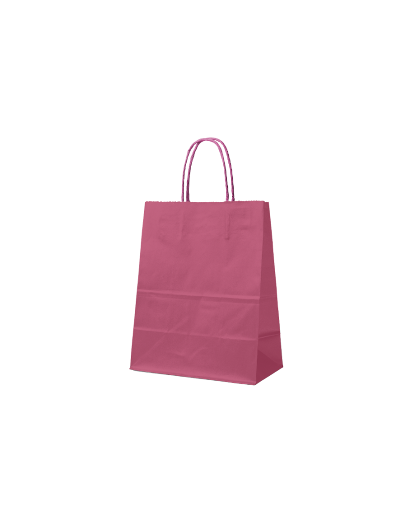 Tas met gedraaid handvat - Oud Roze S