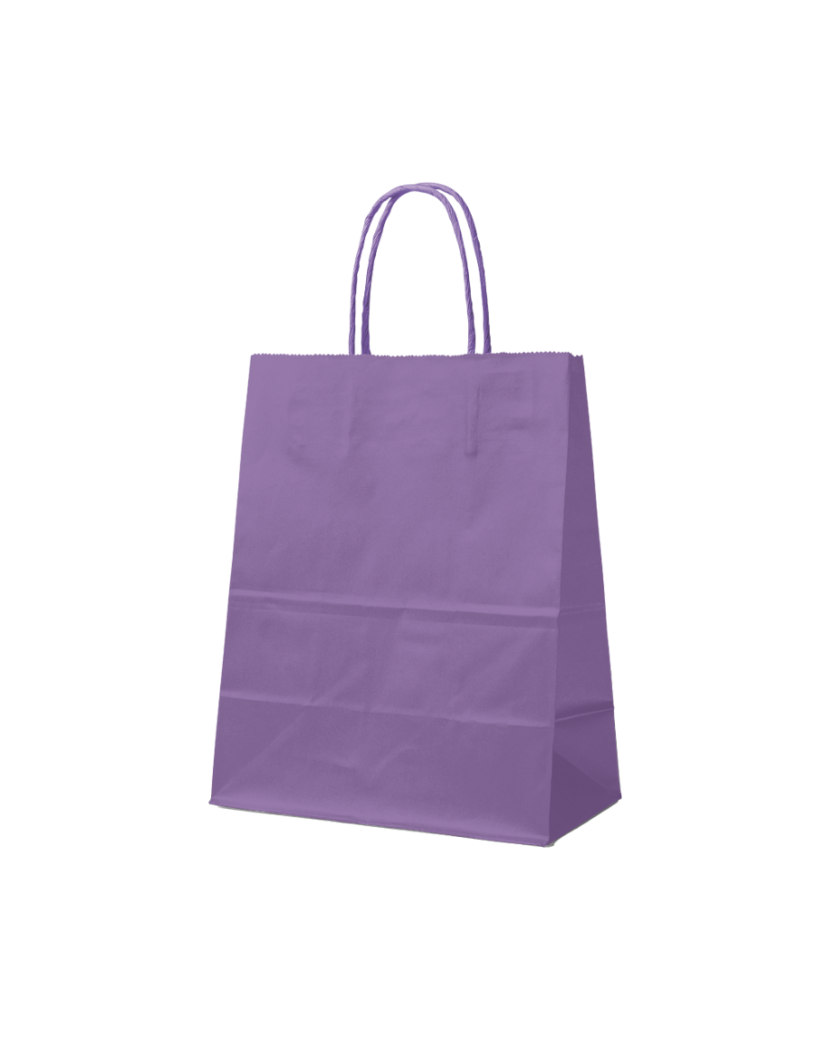 Paper Bag Lavender L (32x12x41cm)