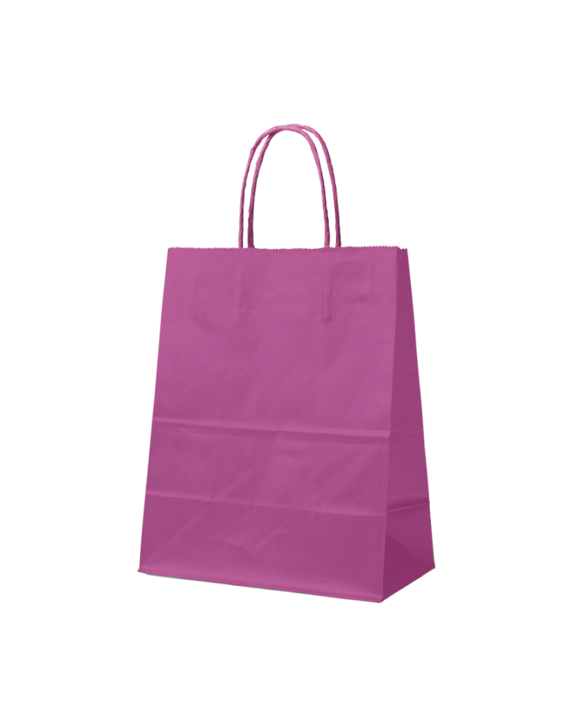SAC PAPIER ROSE L (32x12x41cm)