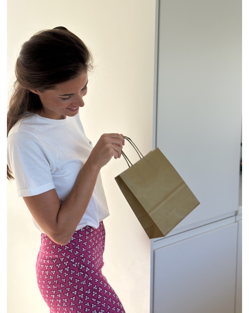 Paper Bags – Gold S (18x8x22cm)