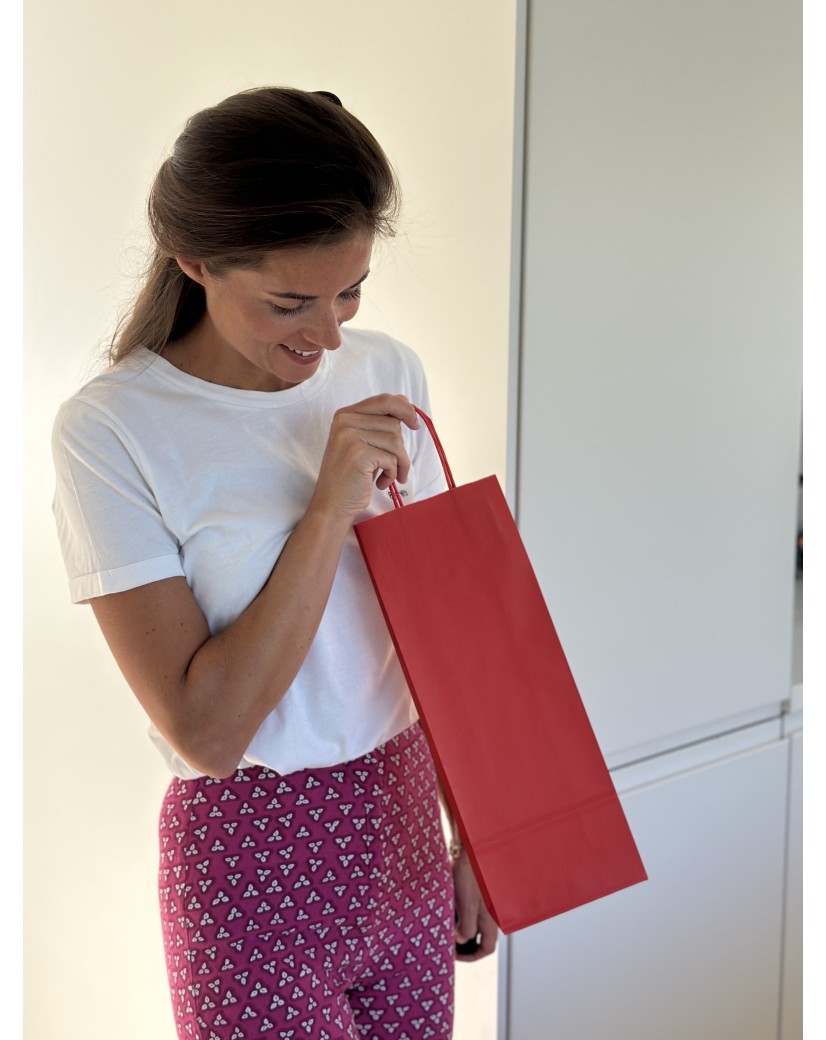 Braune Tasche 1 Flasche anpassbar, Expresslieferung & niedriger Preis.