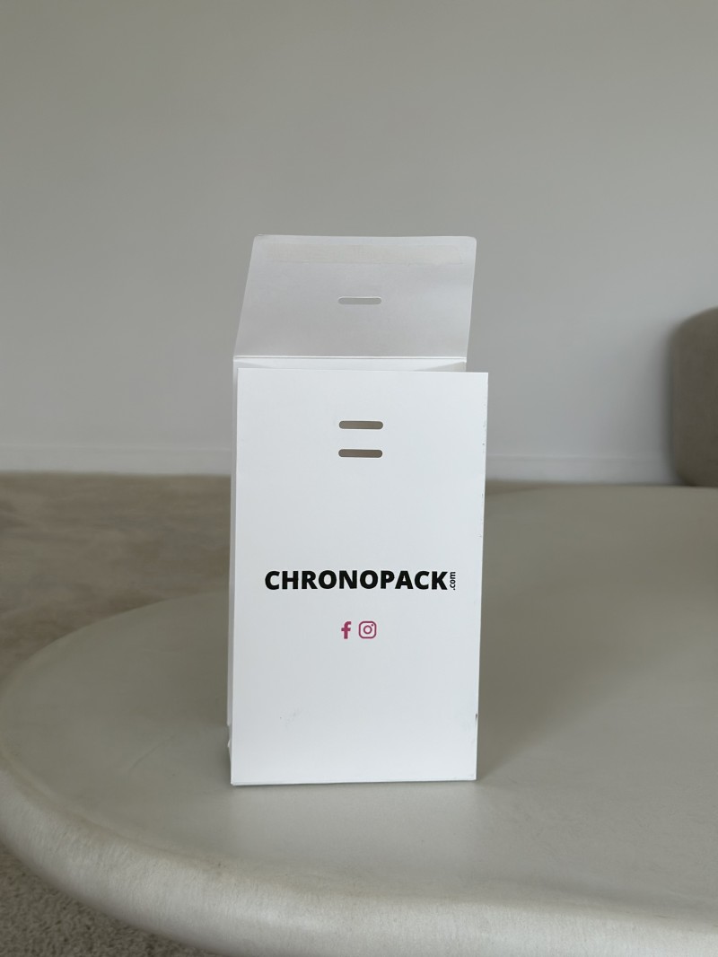 Pochette prestige blanche - Chronopack