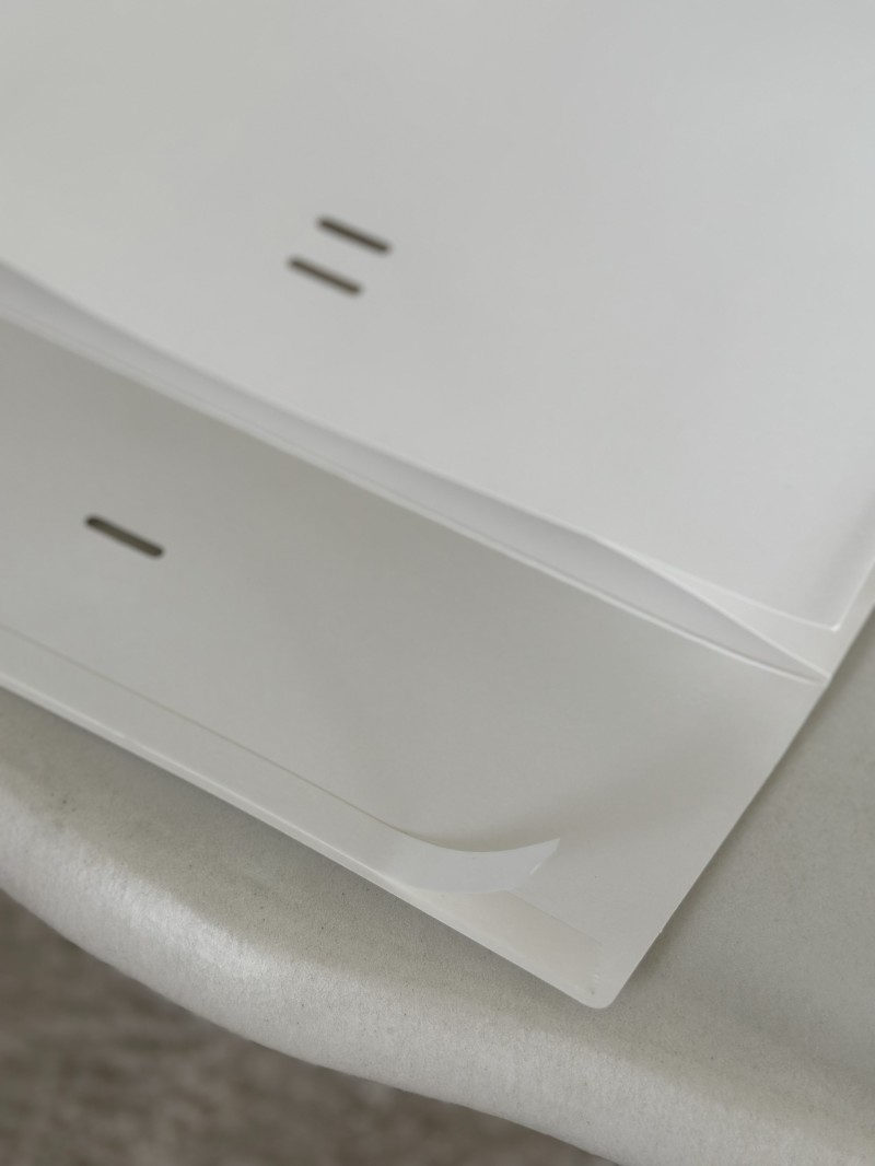BOLSA PRESTIGE – BLANCO L (30x12x40cm)