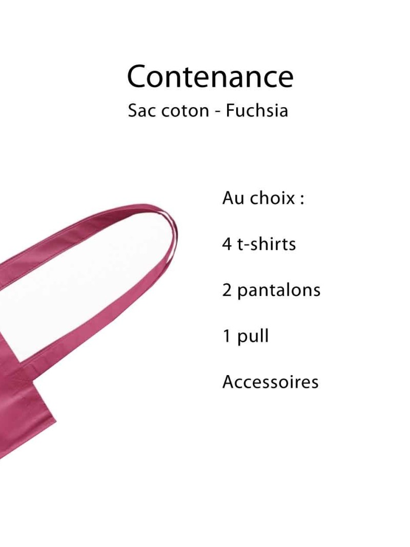 Tragetasche PARIS - FUCHSIA (38x42 cm)