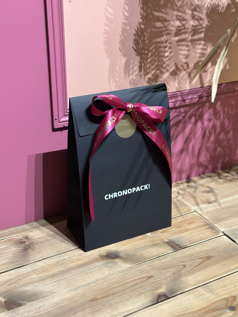 PRESTIGE-TASCHE – SCHWARZ M (20x10x30cm)