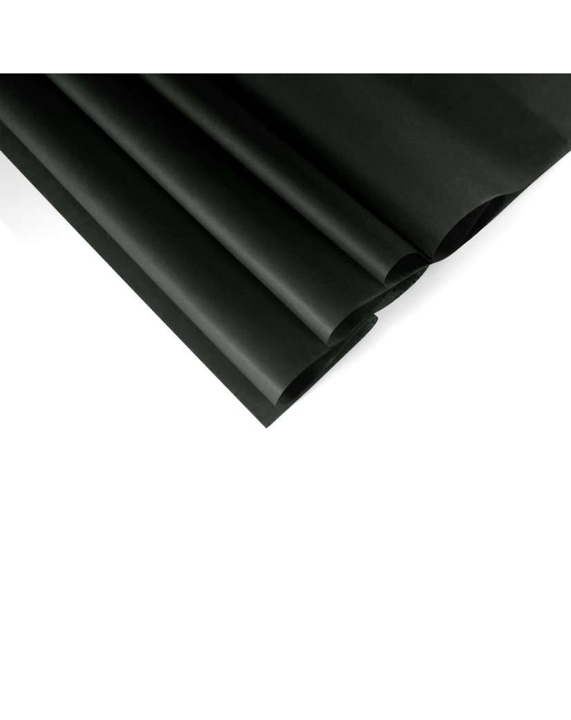 Zijdepapier – Zwart