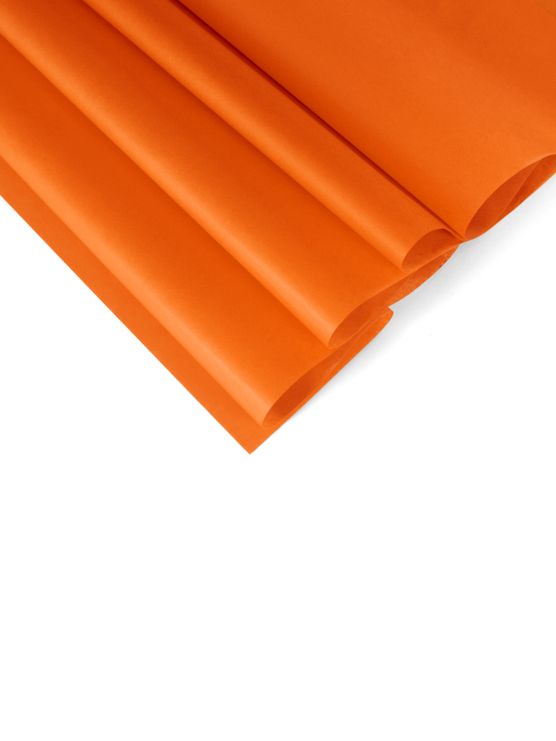 Papier de soie - Orange l Meilleur qualité & prix du marché