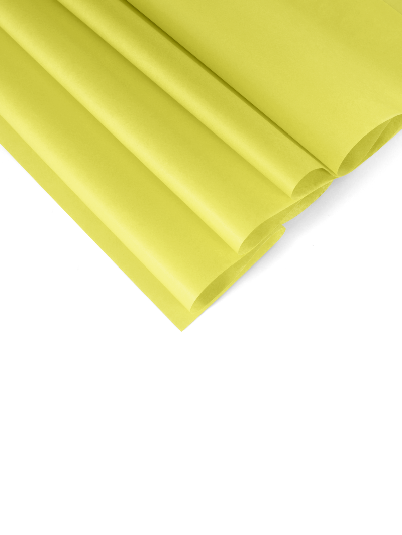 Zijdepapier – Geel