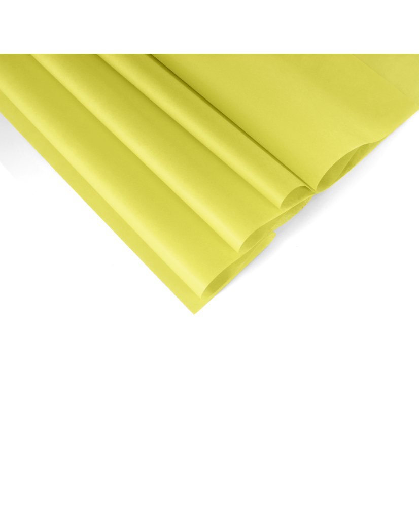 Papier de soie - Jaune l Meilleur qualité & prix du marché