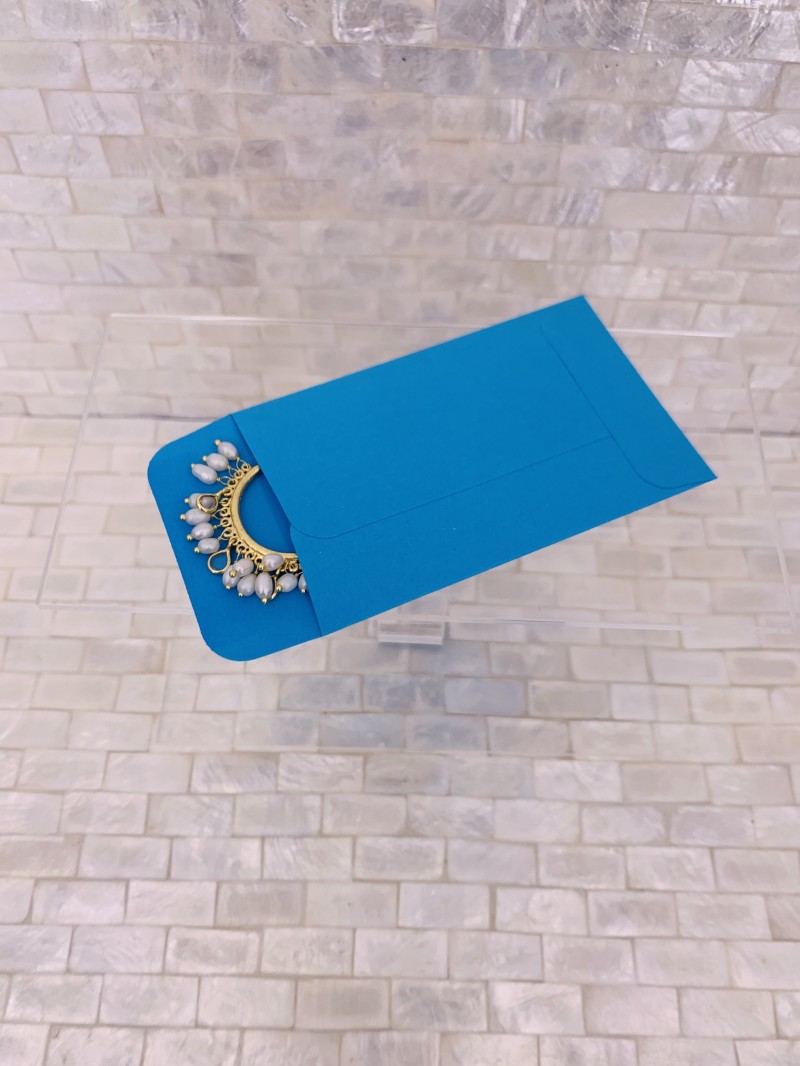 Geschenkhülle – Blau XS