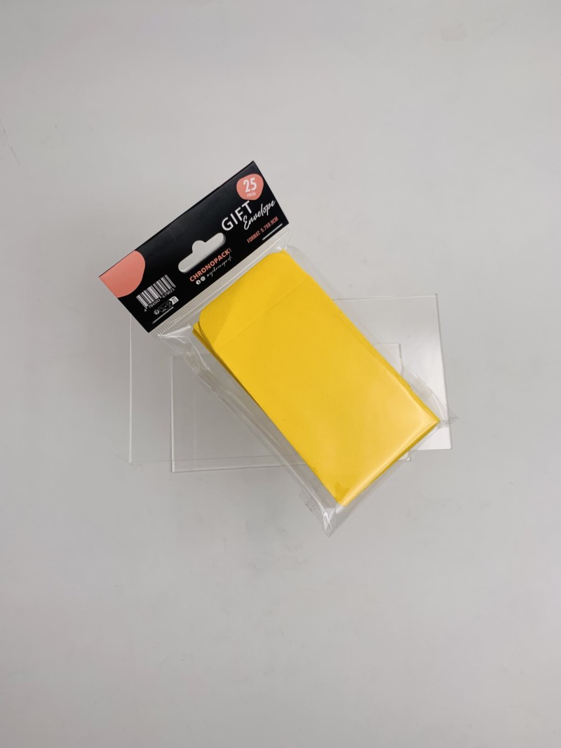 Sobre para regalo – Amarillo oscuro XS