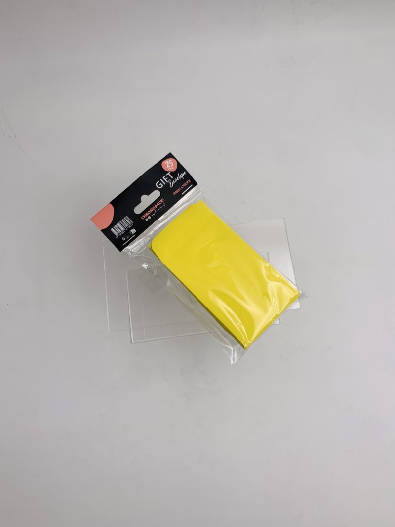 Sobre para regalo – Amarillo brillante XS