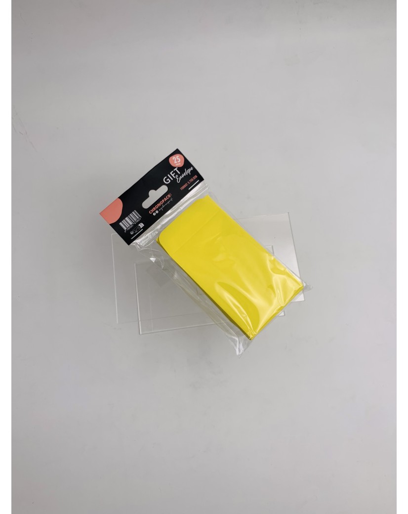 Sobre para regalo – Amarillo brillante XS