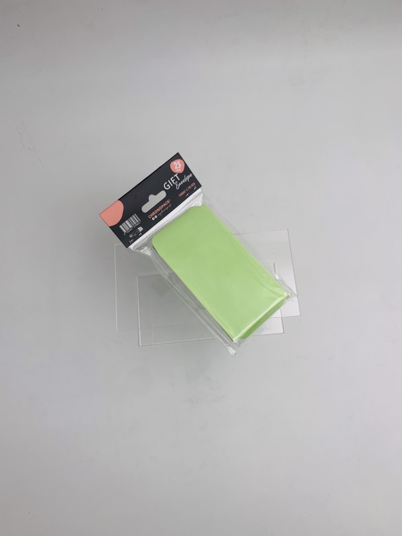 Sobre para regalo – Verde pastel XS