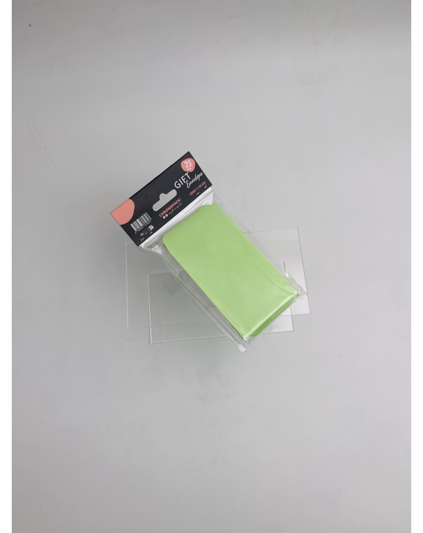 Sobre para regalo – Verde pastel XS