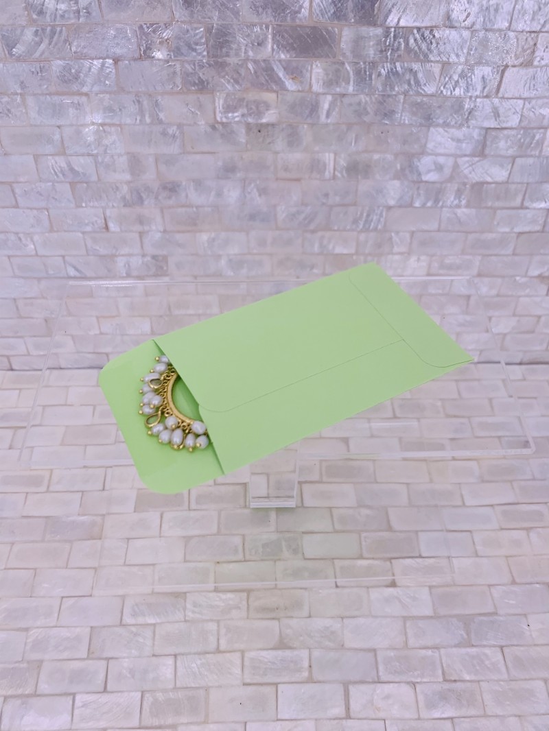 Cadeauenvelop – Pastelgroen XS