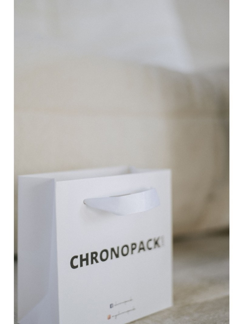 Luxury paper bags - White XS - Ribbon handles