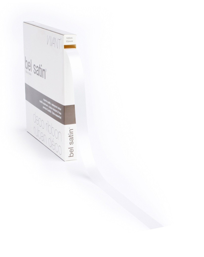 Ribbon 00 - White 15mm