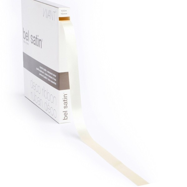 Ribbon 72 - Off White 15mm