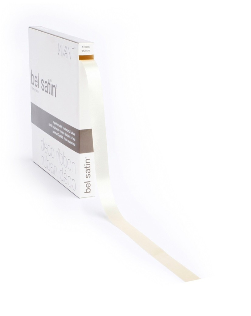 Ribbon 72 - Off White 15mm