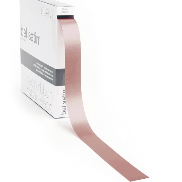 Ribbon 72A - Satin skin colour 15mm