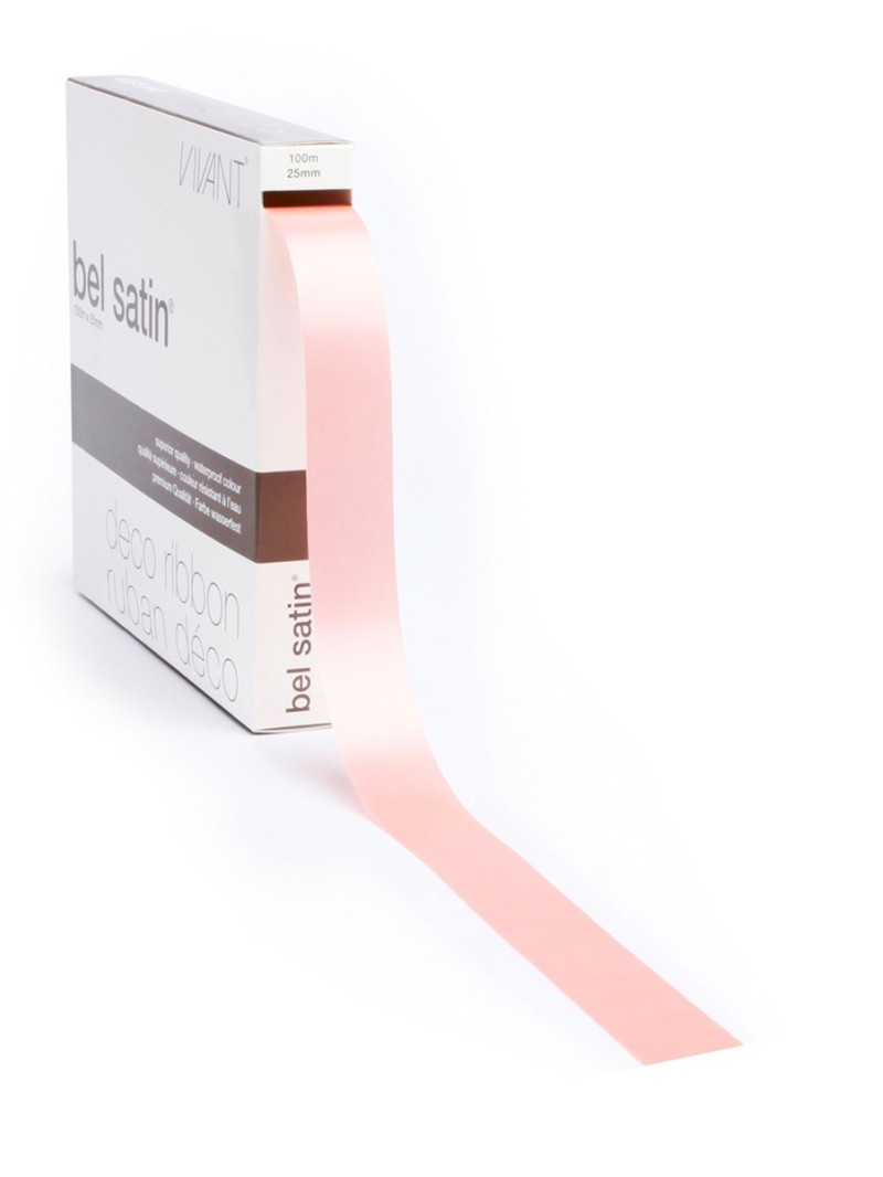 Ribbon A18 - Satin Pink 25mm