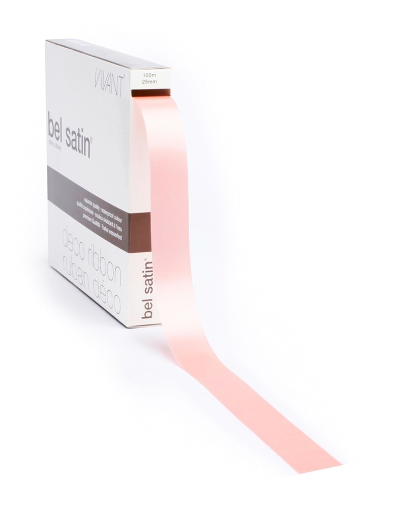 Ribbon A18 - Satin Pink 25mm