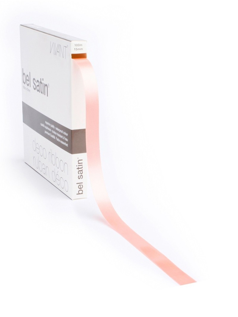 Ribbon A18 - Satin Pink 15mm