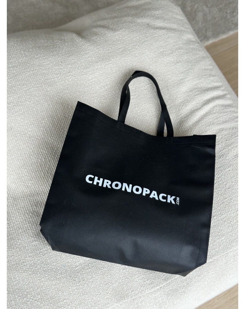 Günstige und umweltfreundliche personalisierte schwarze Stofftasche