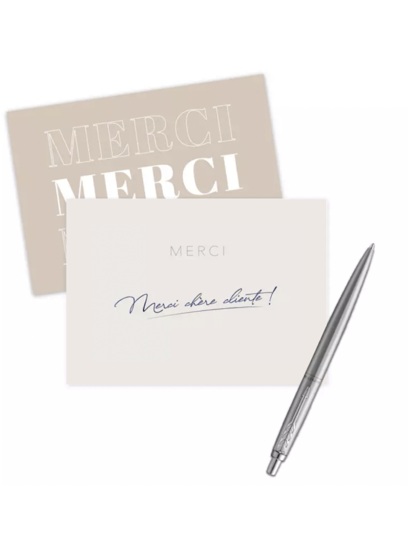 Thank you card "PARIS