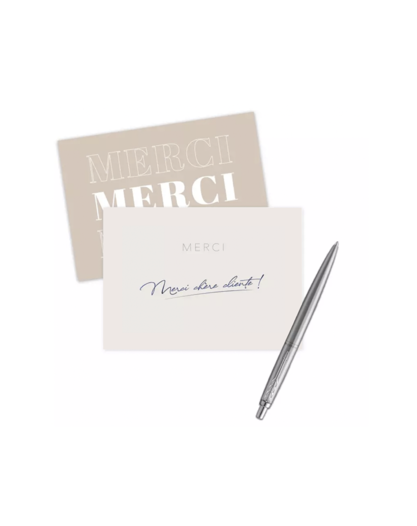 Thank you card "PARIS