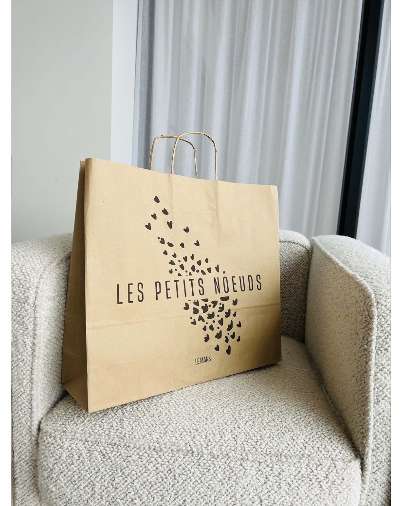 Kraft Bag XL Black Handles – The Pro Choice For Big Formats