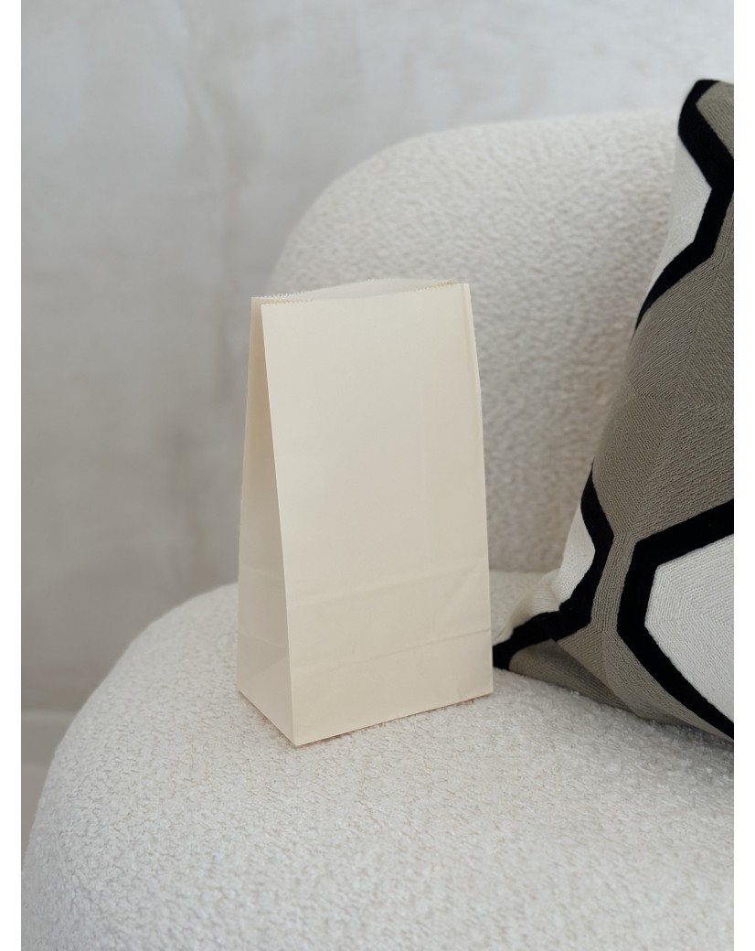 Bolsa de Papel - Crema M