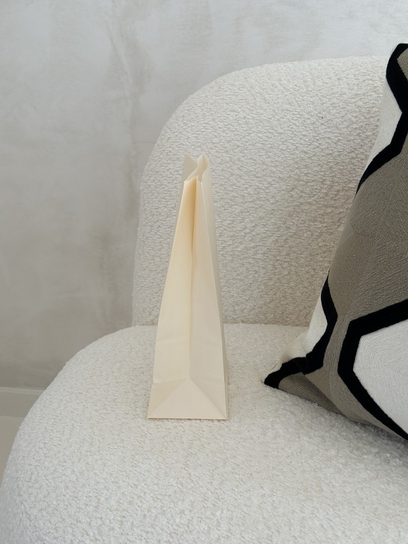 Bolsa de Papel - Crema M