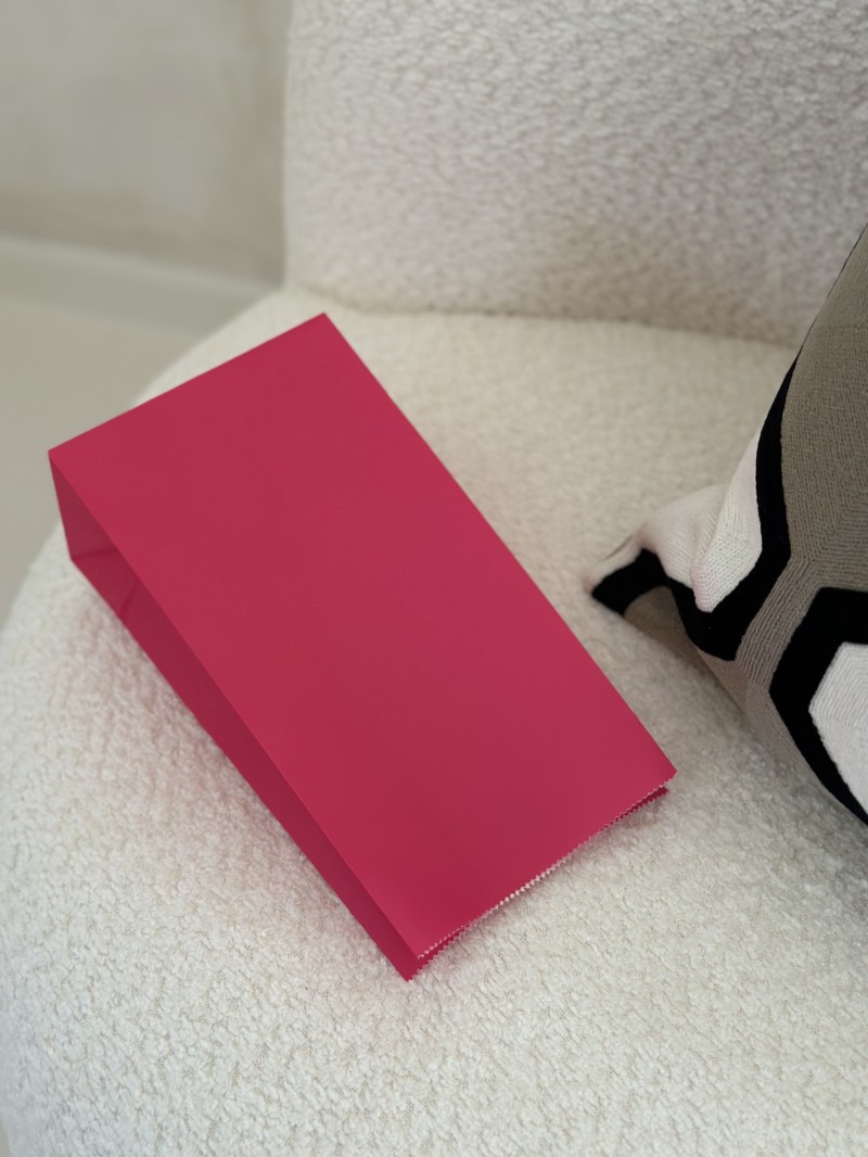 Paper Bag - Raspberry M