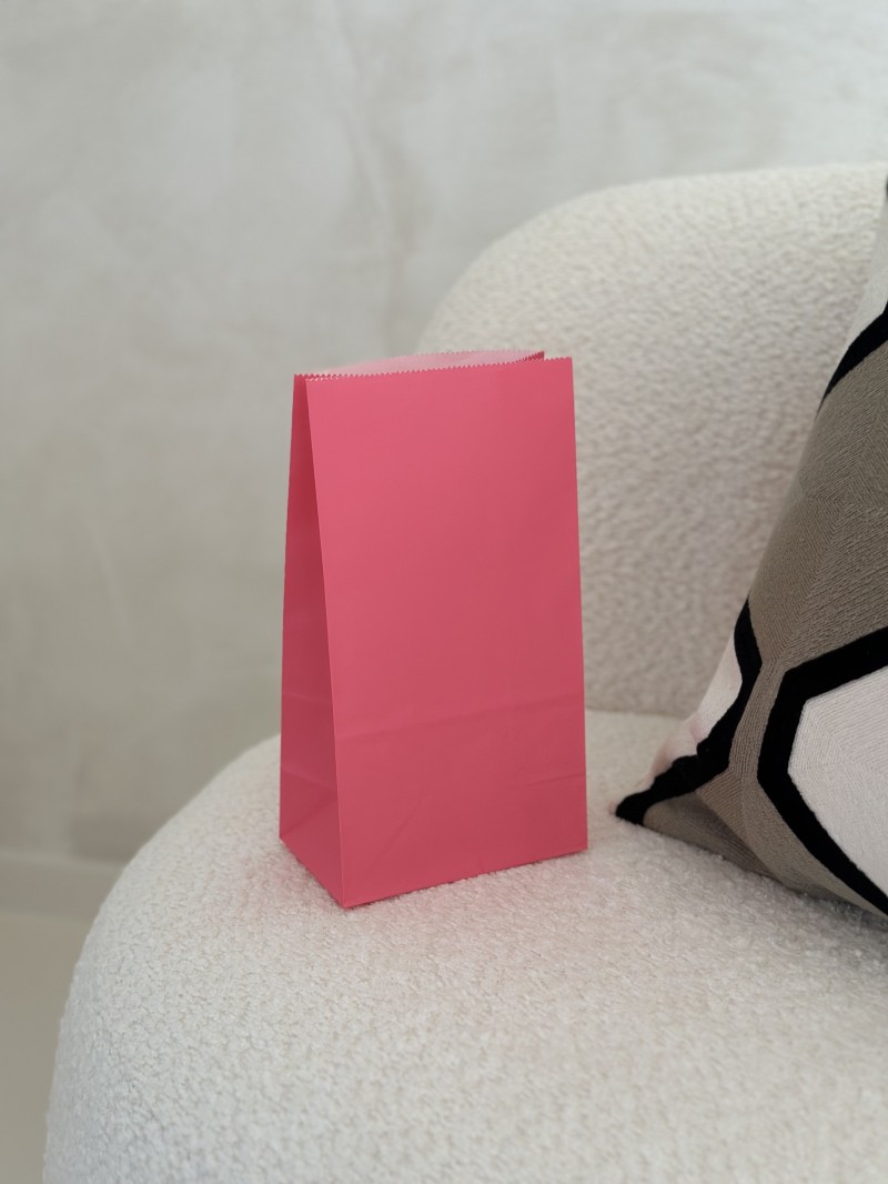 Paper Bag - Coral M