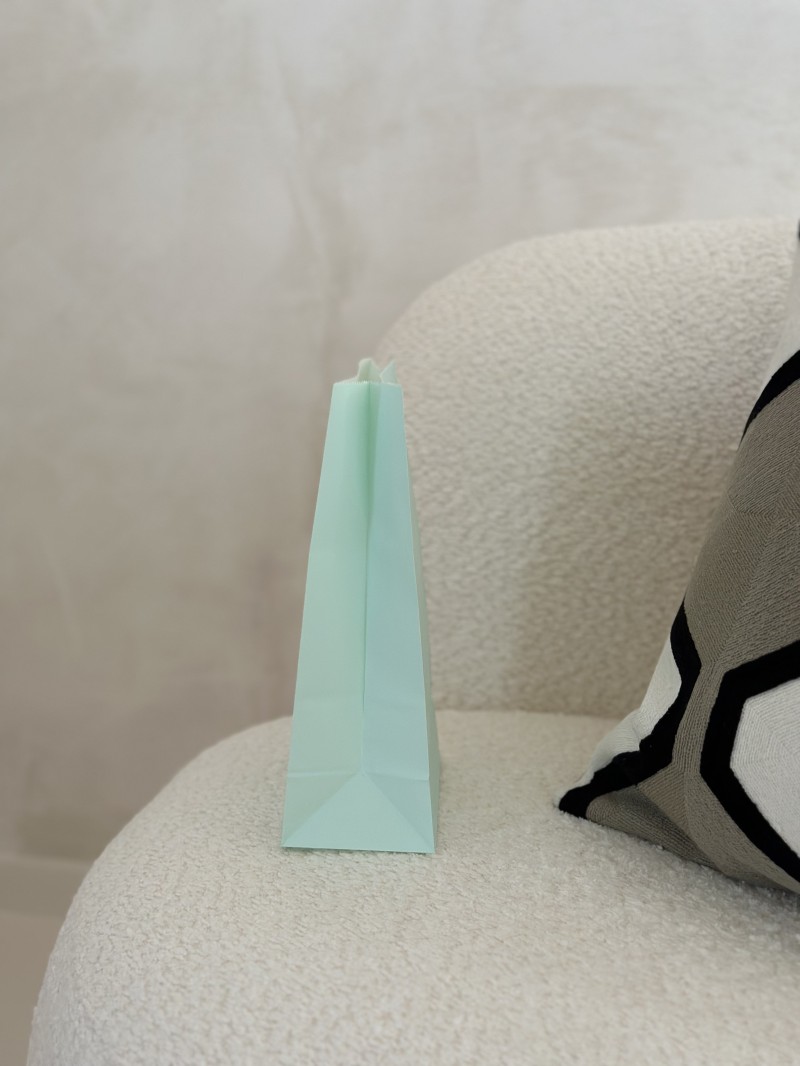 Paper Bag - Mint Green M